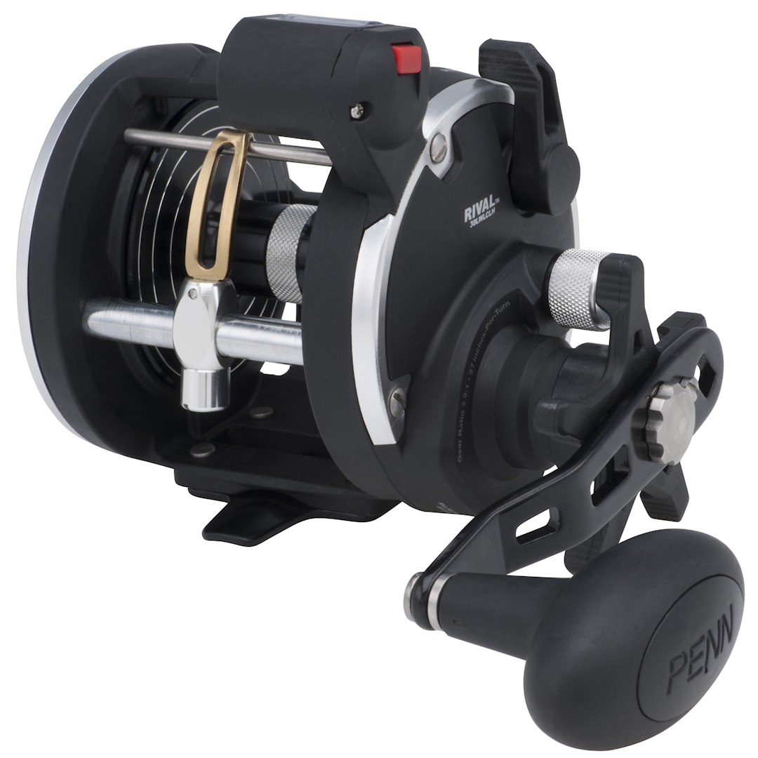 Penn Rival Level Wind multirulle med linräknare 20 LC - Penn