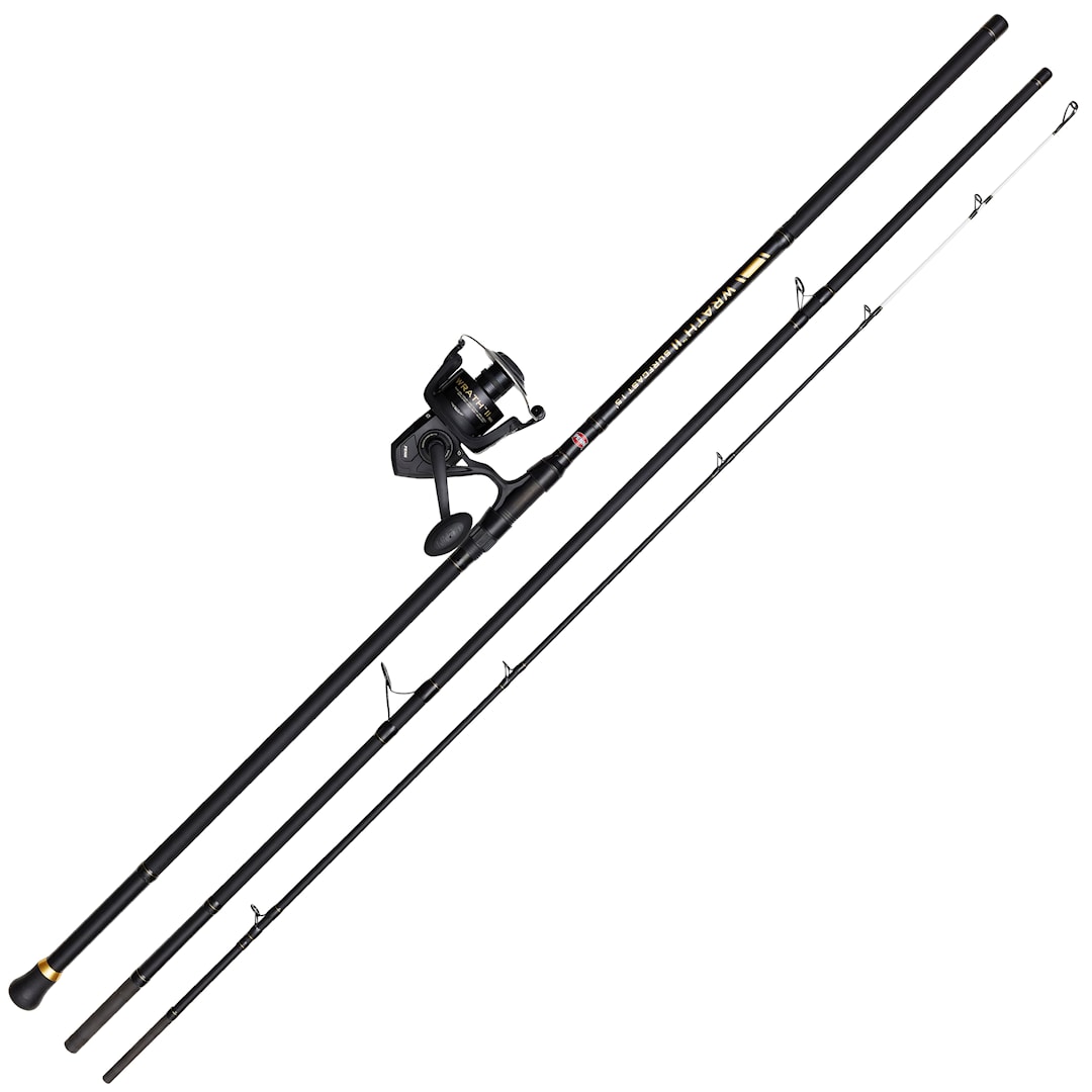 Penn Wrath II Surfcasting haspelspö 420 cm -250 g 3-delat - Penn