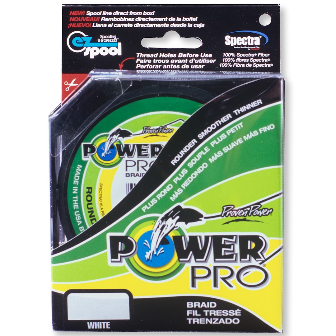 PowerPro vit 135 m flätlina - Power Pro