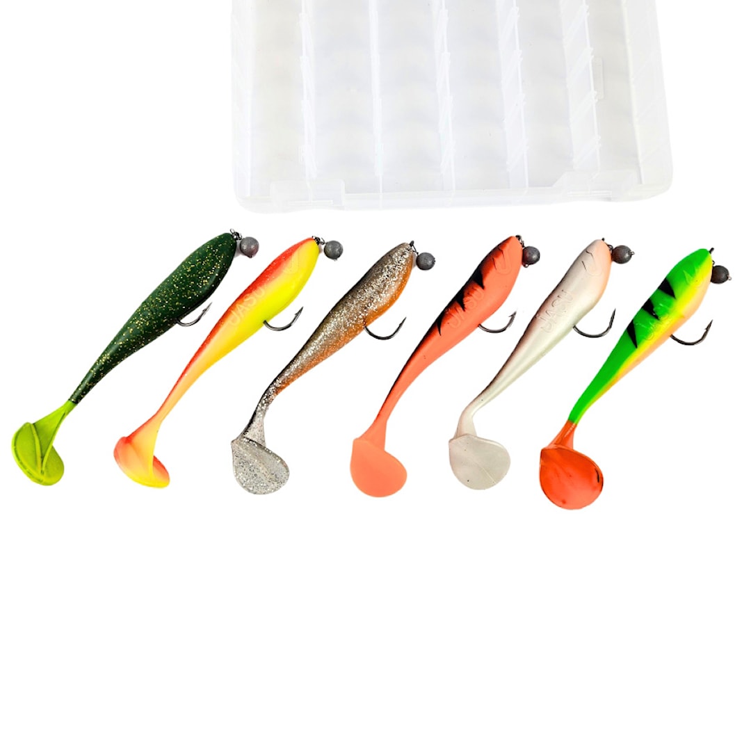 Jasu Louhi 17 cm jiggsortiment 6 st/pkt - Jasu