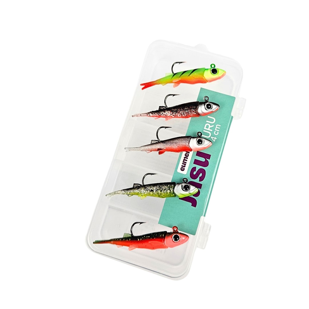 Jasu Puru 4 cm jiggsortiment 5 st/pkt - Jasu