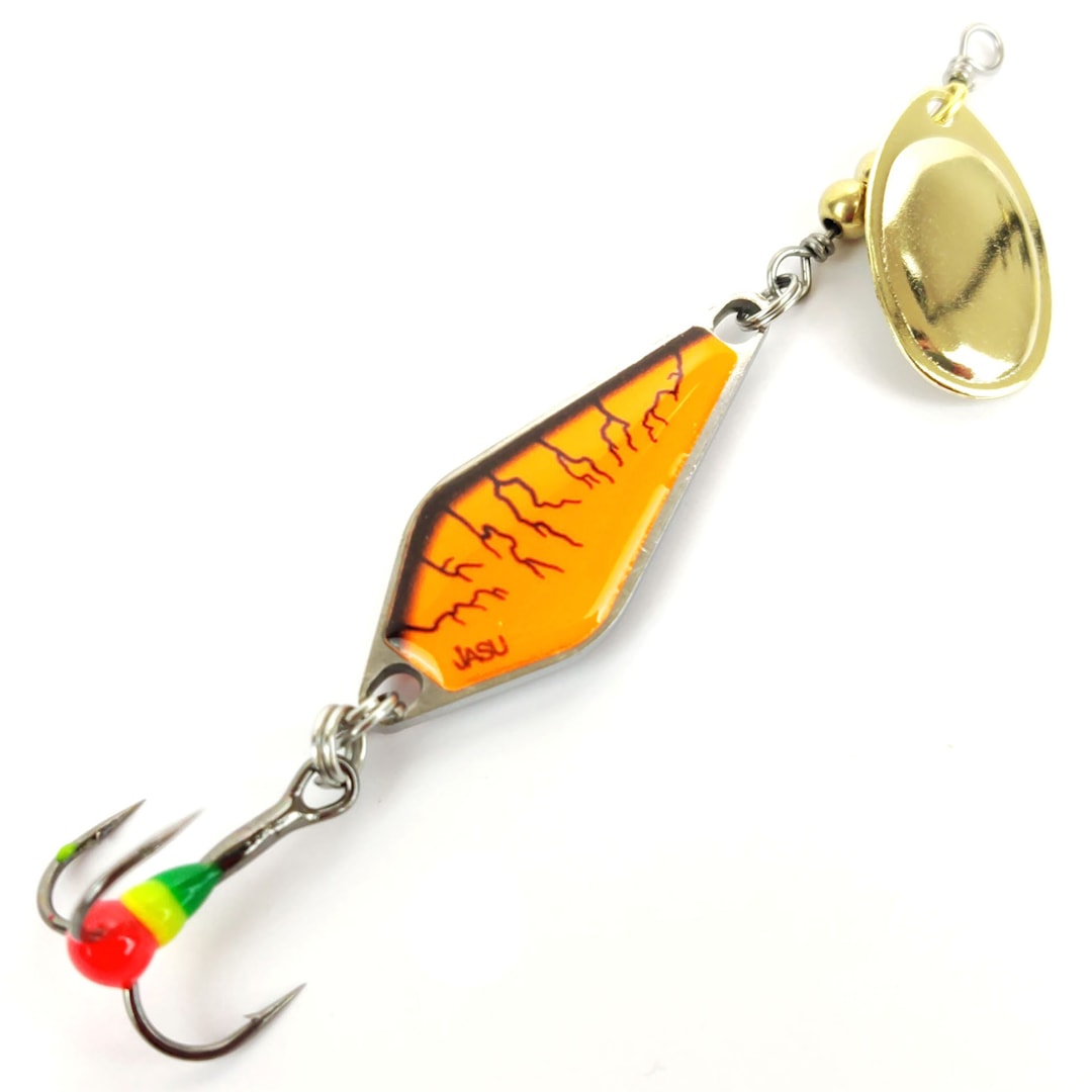 Jasu Salama 9 g spinnare Orange/Svart - Jasu