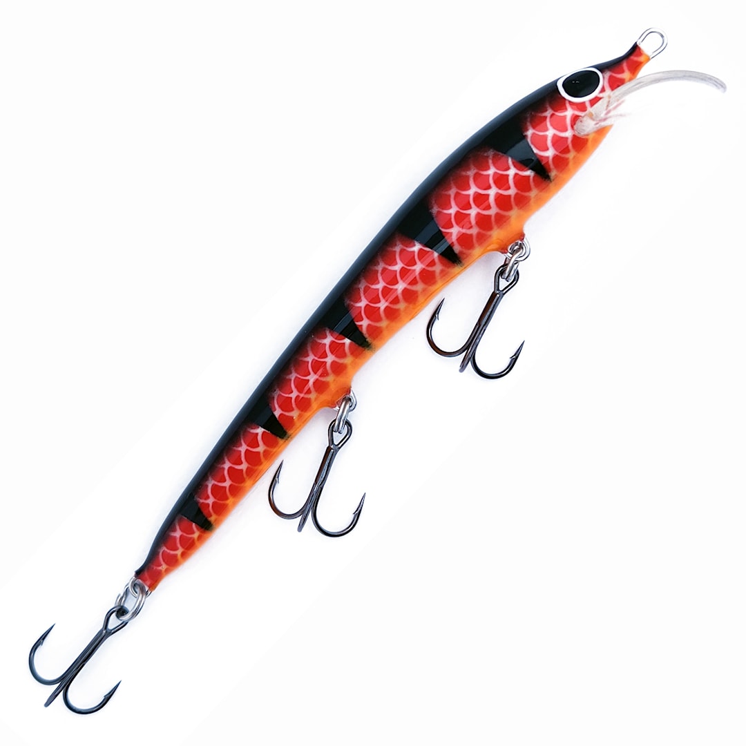 Jenna Vaaput M130 13 cm wobbler Punamusta - Jenna Vaaput
