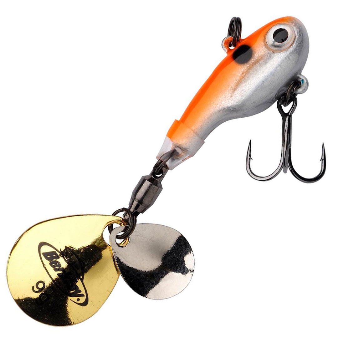 Berkley Pulse Spintail 9 g Orange Glitter - Berkley