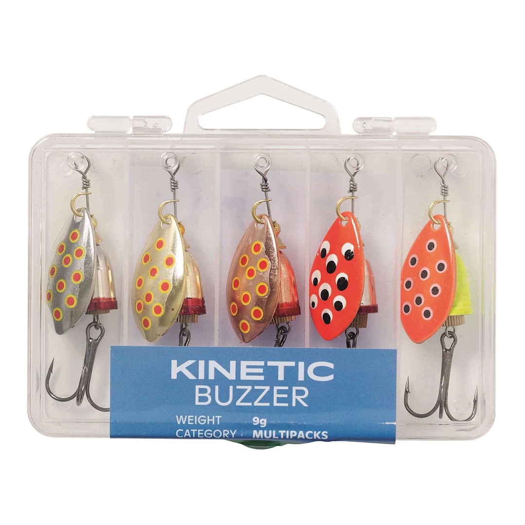 Kinetic Buzzer 9 g spinnarset 5 st/pkt - Kinetic