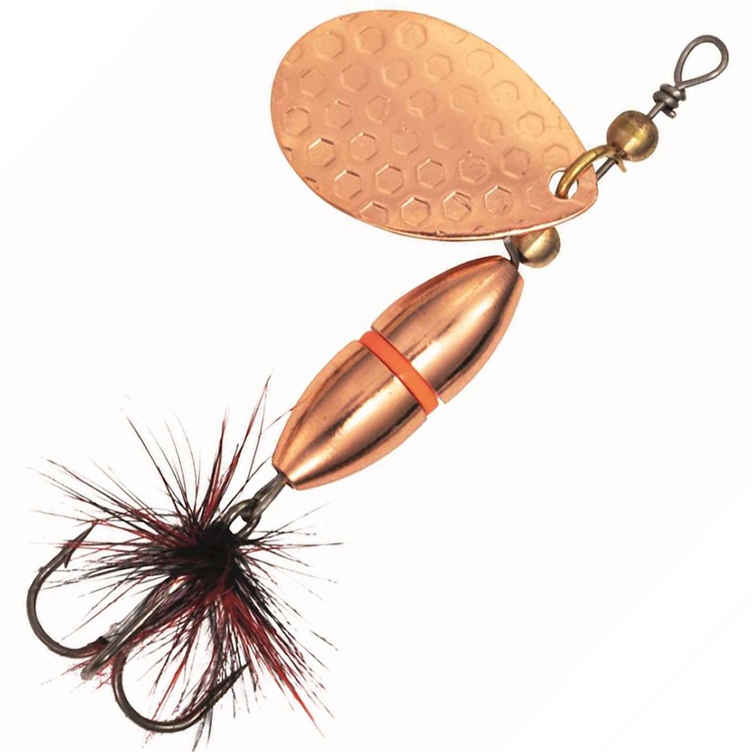 Kinetic Fizz 10 g spinnare Copper Red Ribbon UV - Kinetic