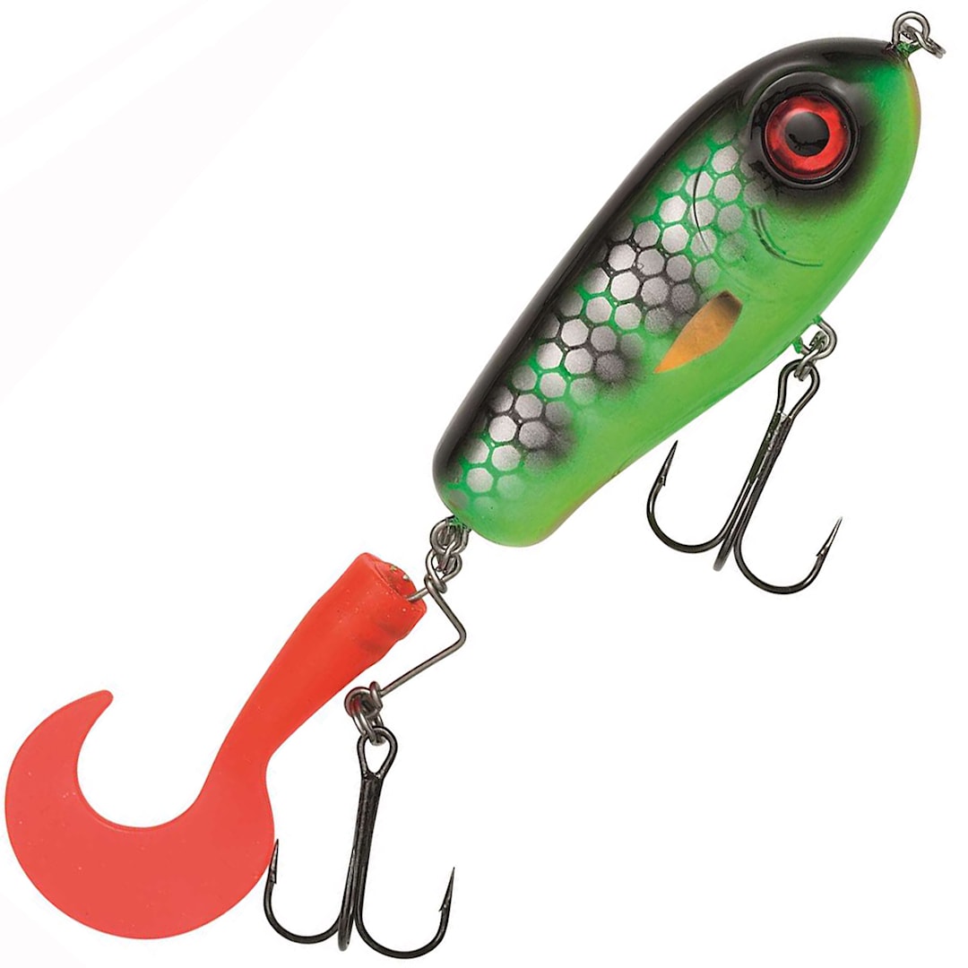 Kinetic Humpy Dumpy jerkbait Green Grass UV - Kinetic