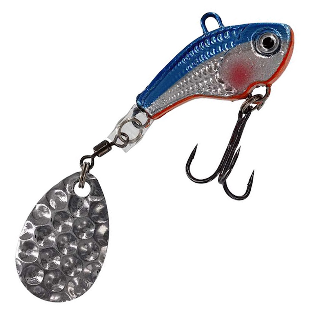 Kinetic IMP Tail Spin 11 g Blue Silver UV - Kinetic