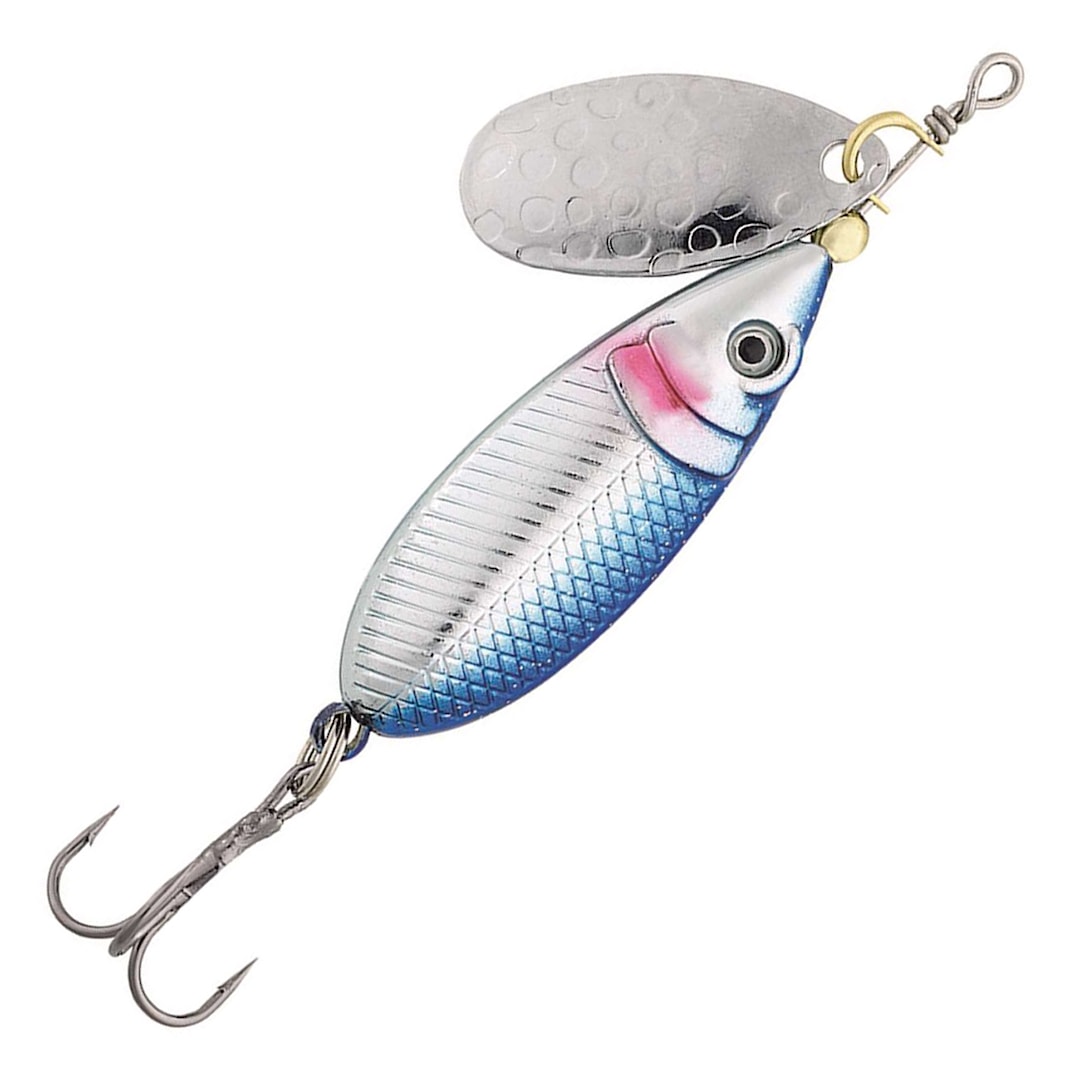 Kinetic Jackpot 12 g spinnare Blue Silver UV - Kinetic
