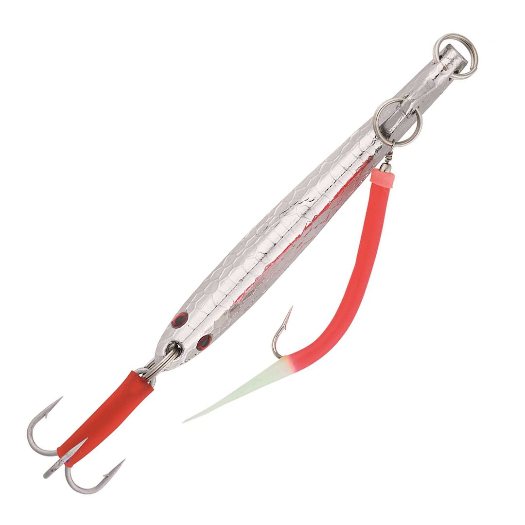 Kinetic Norske Pilken 500 g torskpilk Silver UV - Kinetic