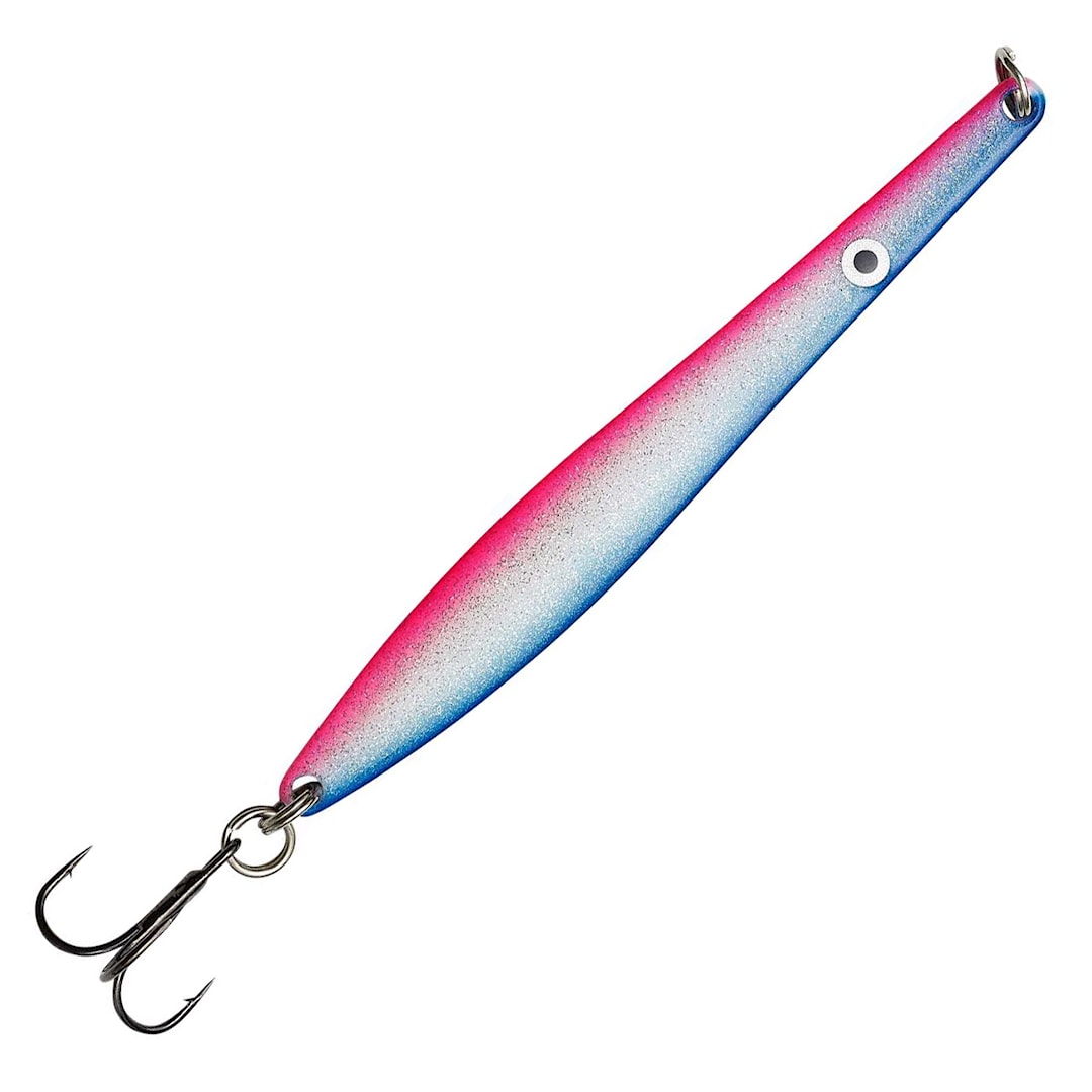 Kinetic Silver Arrow 20 g skeddrag Blue Silver Pink UV - Kinetic