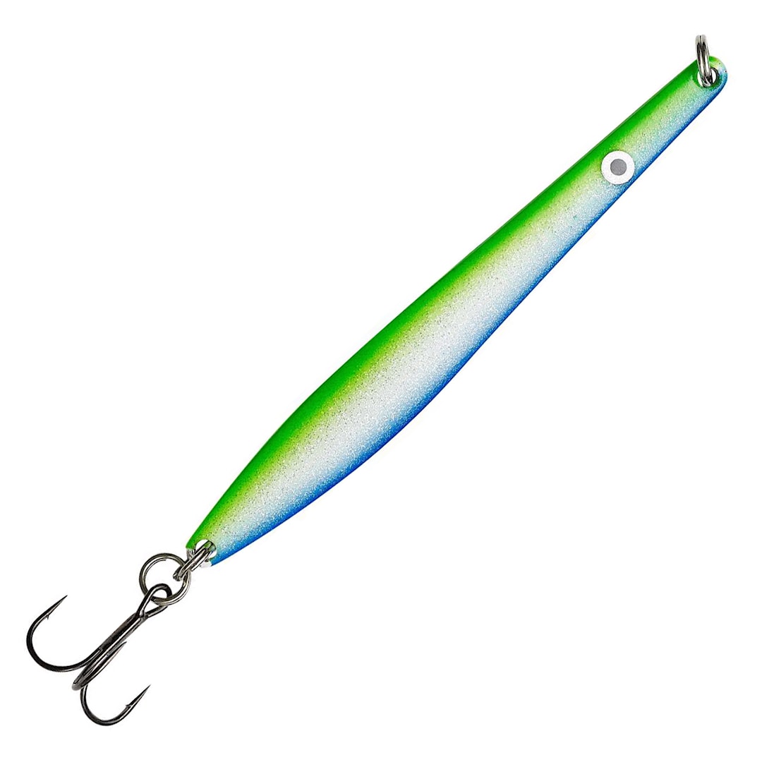Kinetic Silver Arrow 20 g skeddrag Blue Silver Green UV - Kinetic