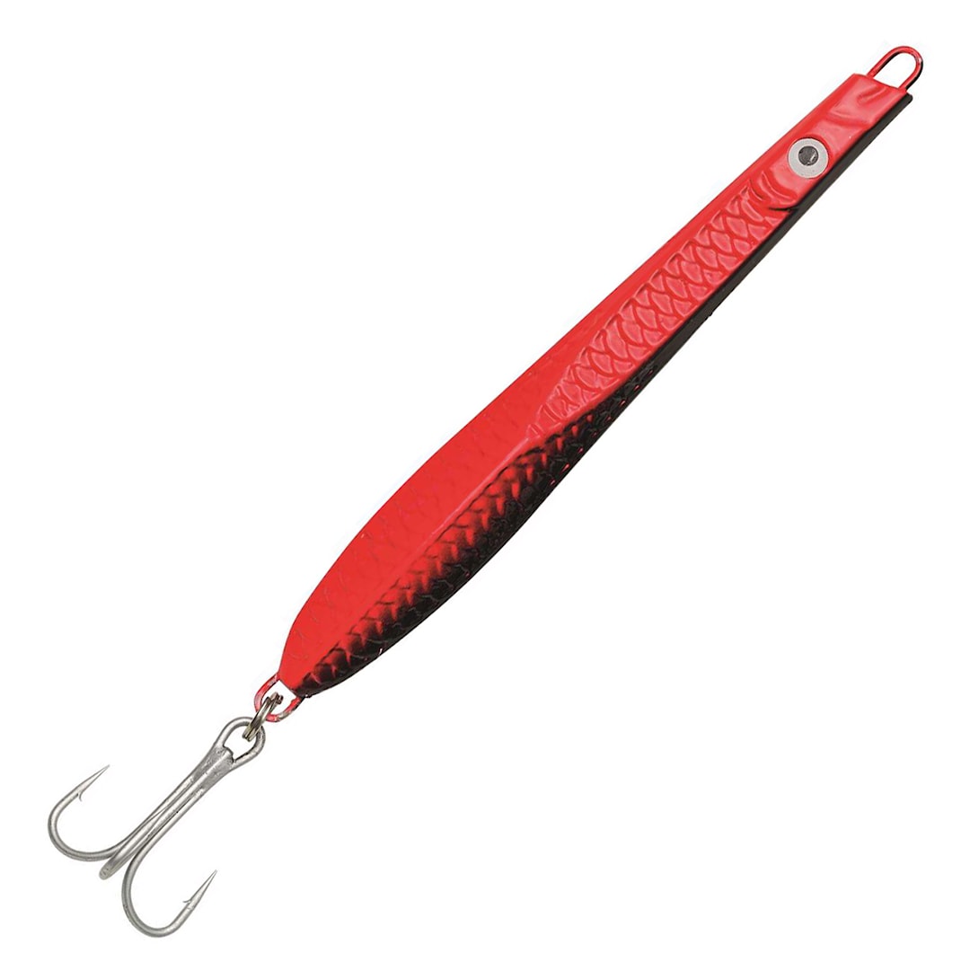 Kinetic Twister Sister 400 g torskpilk Black Red UV - Kinetic