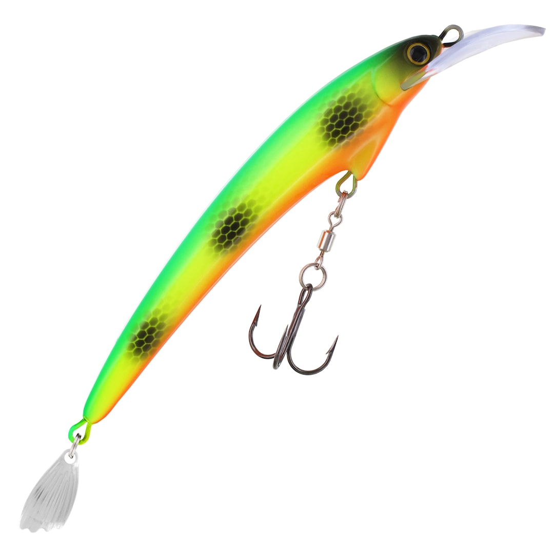 Kuusamo Santeri Solo Deep 11 cm wobbler Firetiger UV - Kuusamon Uistin
