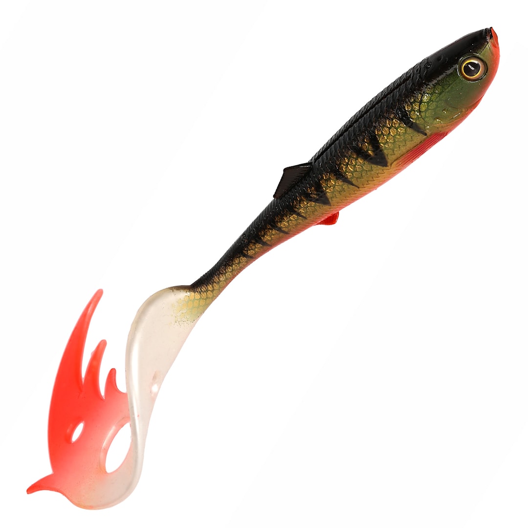 Mikado Sicario Pike Tail 24 cm jigg Bloody Perch - Mikado