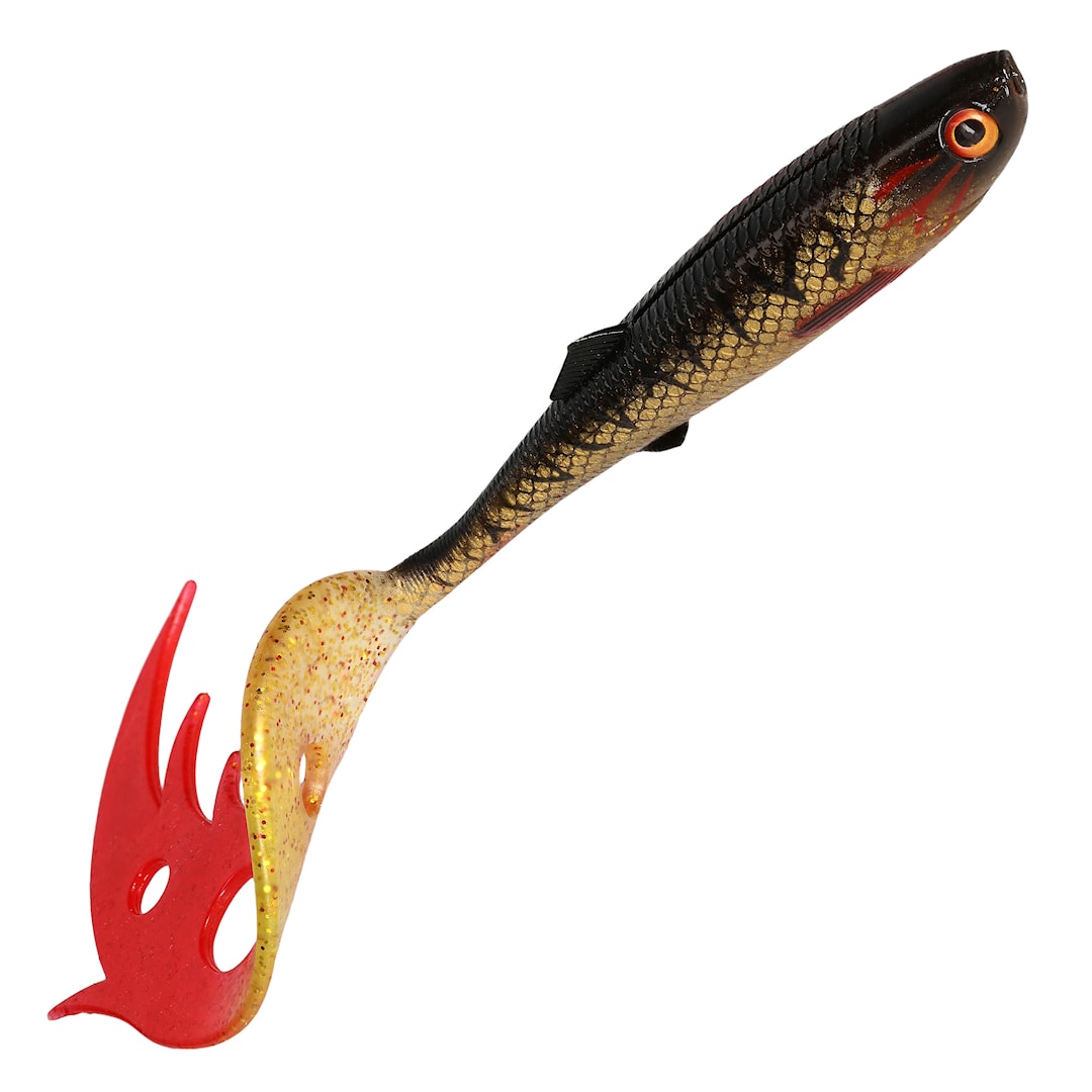 Mikado Sicario Pike Tail 24 cm jigg Spotted Bullhead - Mikado
