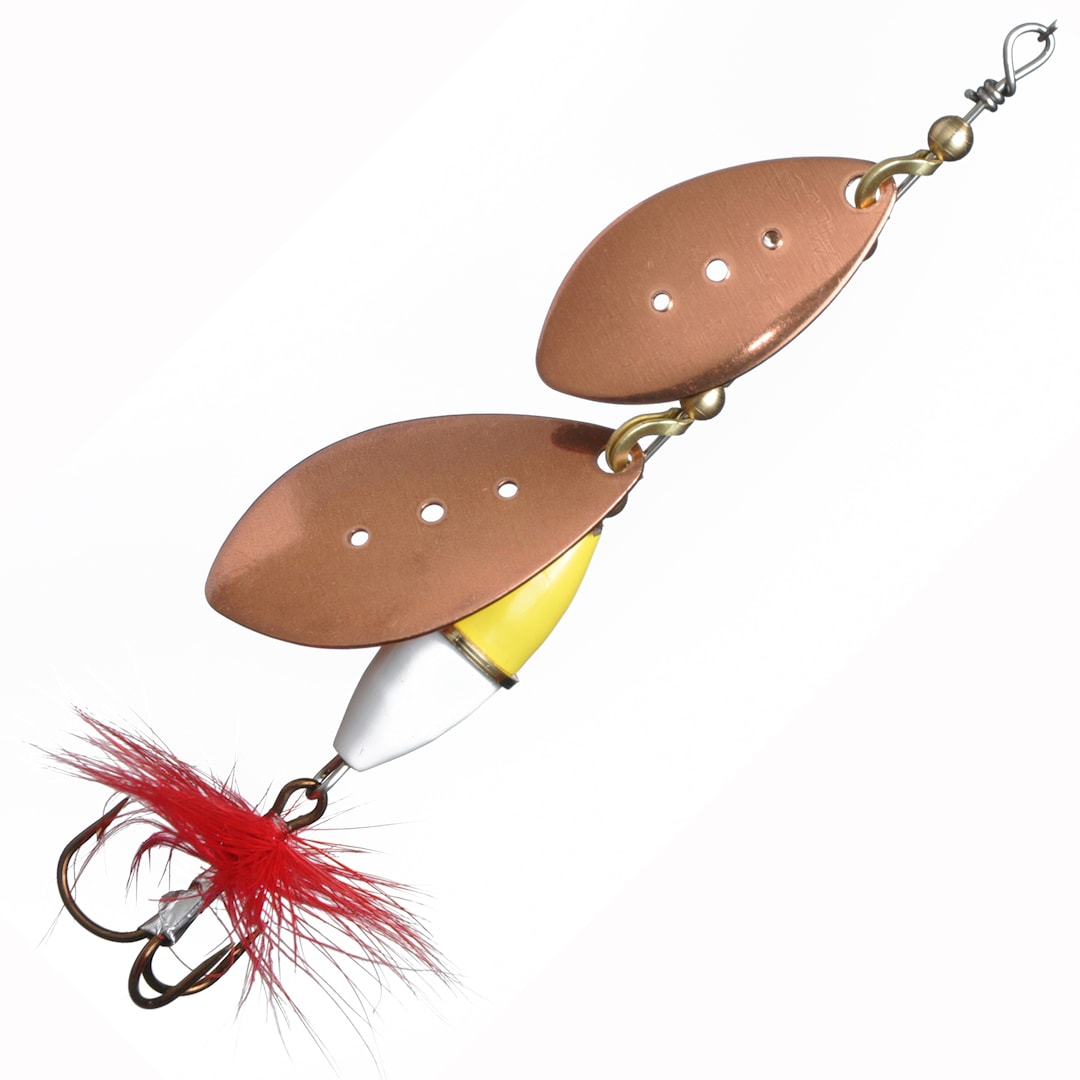 Myran Wipp Dubbel 9 g spinnare Copper - Myran