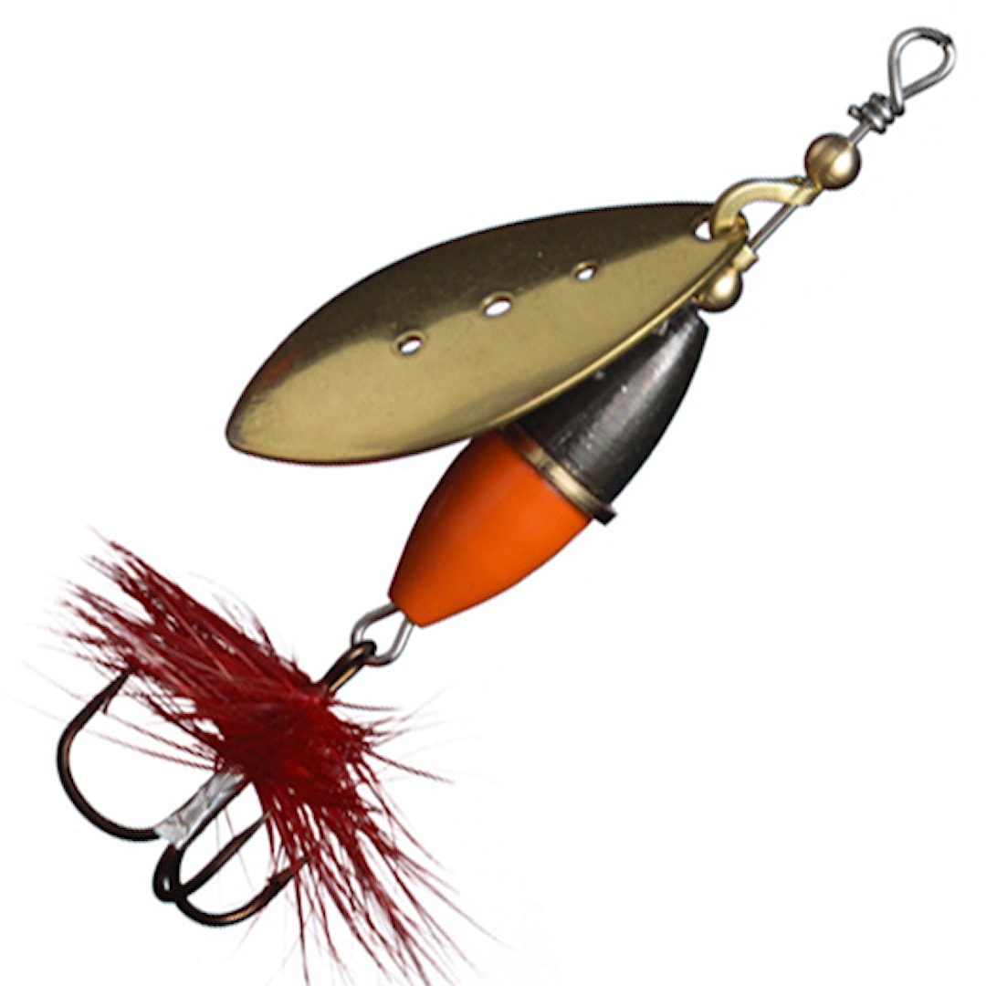 Myran Wipp Orange-Svart 10 g spinnare Gold - Myran