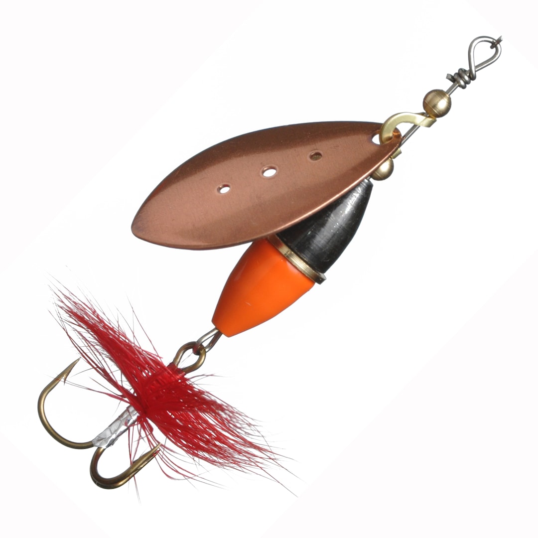 Myran Wipp Orange-Svart 5 g spinnare Copper - Myran