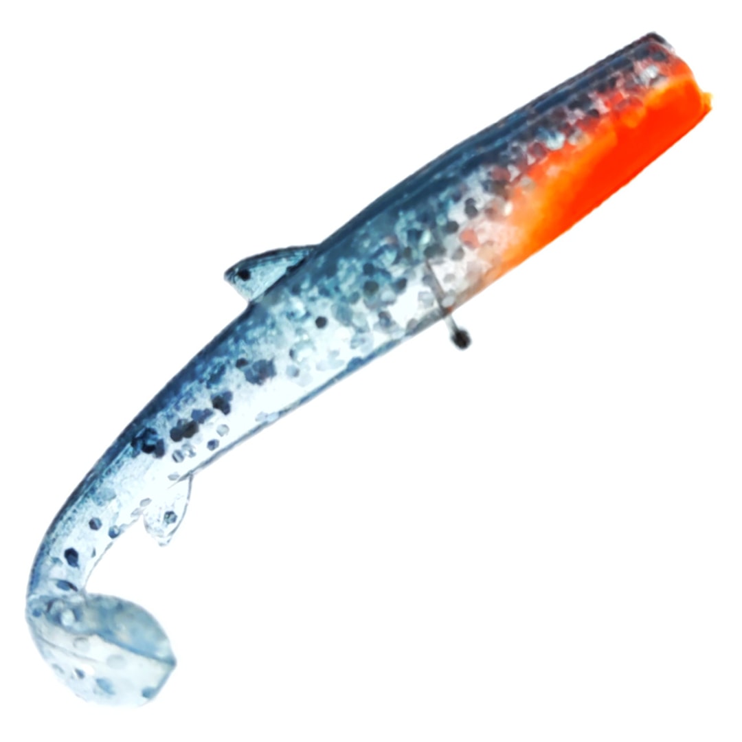 Orka Small Fish Paddle Tail 7 cm jigg 4 st/pkt SF45 - Orka