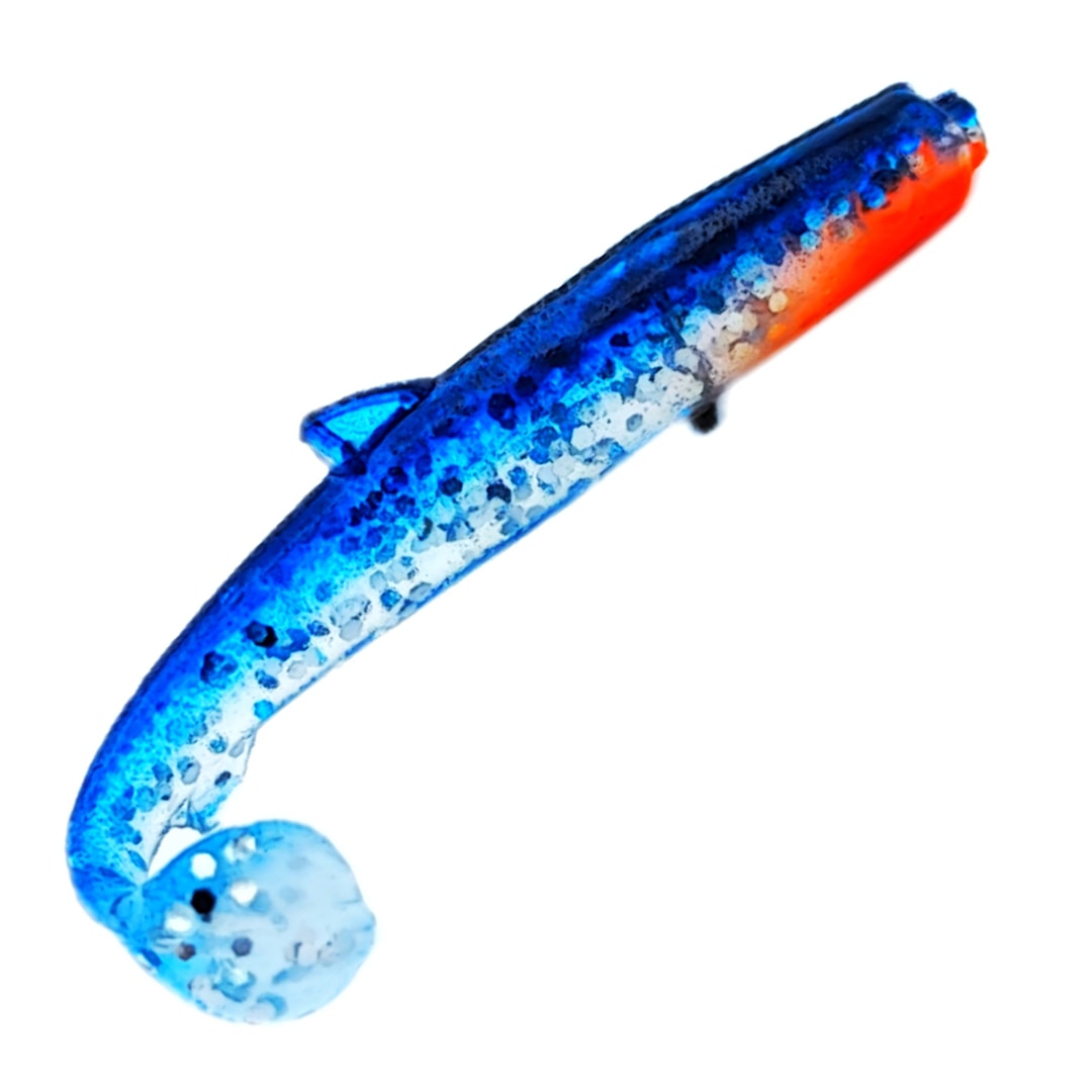 Orka Small Fish Paddle Tail 7 cm jigg 4 st/pkt SF1245 - Orka