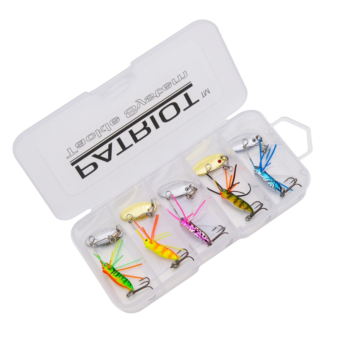 Patriot Buggy 6,5 g spinnerbait sortiment 5 st/pkt - Patriot