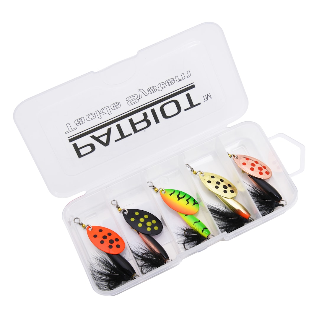 Patriot Finny Fly 10 g spinnarsortiment 5 st/pkt - Patriot