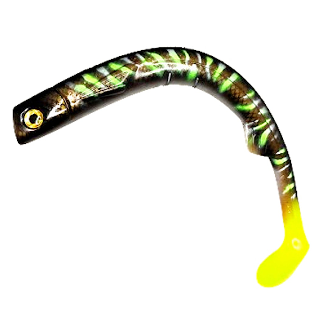 Polarbite Beta Shad 30 cm UV Pike Hot Tail - Polarbite