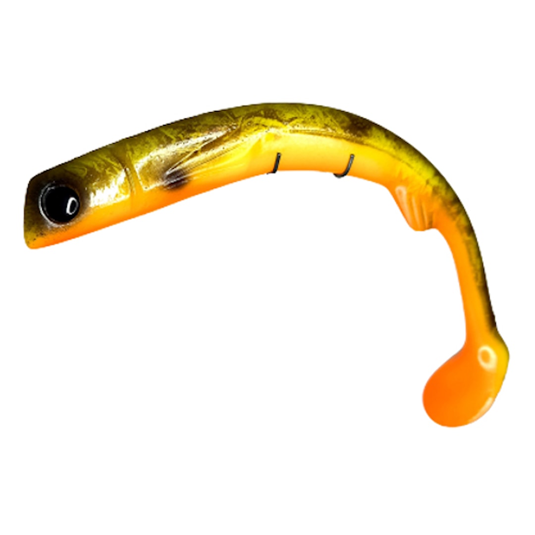 Polarbite Delta Shad 25 cm Rotten Banana UV - Polarbite