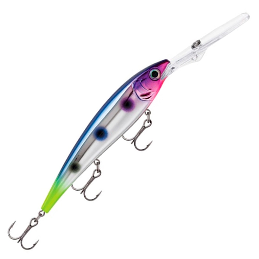 Rapala Gold Miner 12 cm wobbler Chrome Blue Hot Tail - Rapala