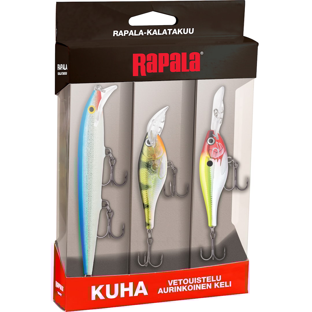 Rapala Kalatakuu Kuha soligt trollingbetesurval för gös - Rapala