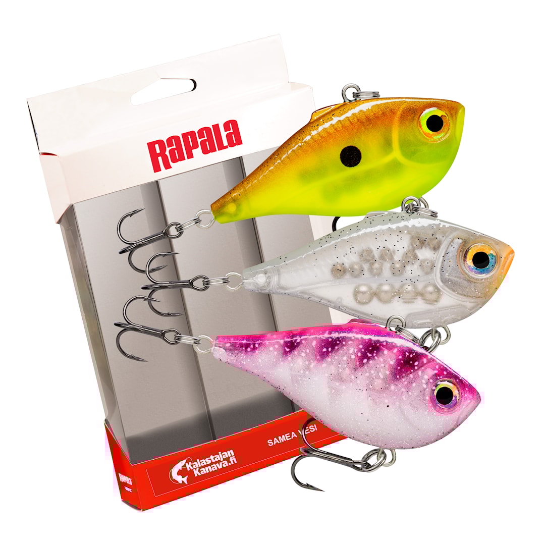 Rapala Rippin Rap 5 cm sortiment Kalastajan Kanava 2 grumligt vatten - Rapala