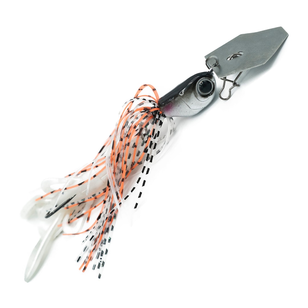Ruthless Predator Chatterbait 25 g Silver - Ruthless Fishing
