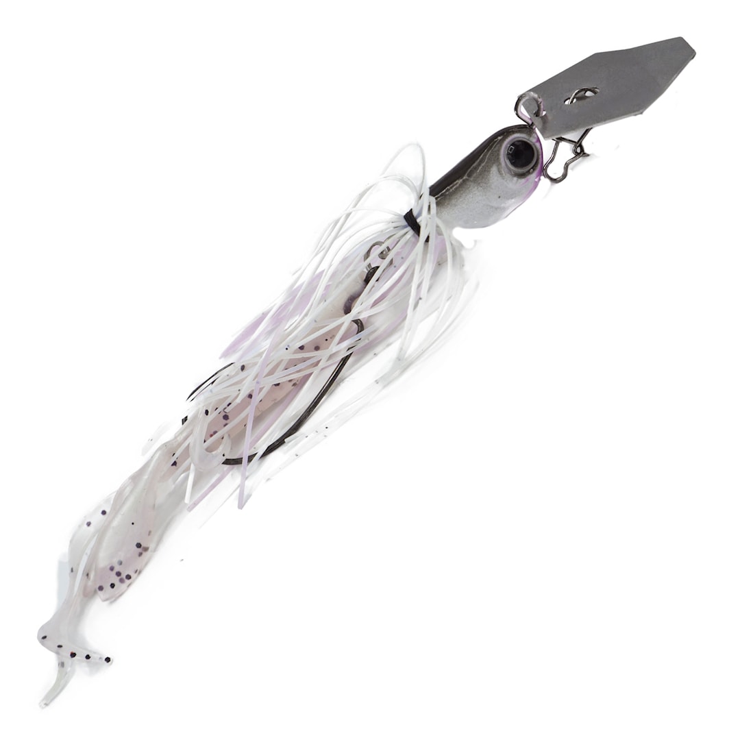 Ruthless Predator Chatterbait 25 g Whitepink - Ruthless Fishing