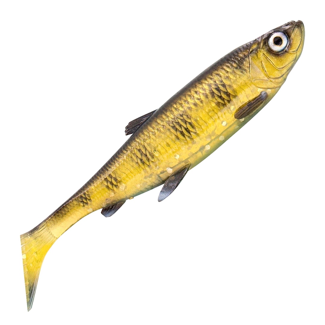 Savage Gear 3D Herring Shad V2 17,5 cm 2 st/pkt Black Gold - Savage Gear
