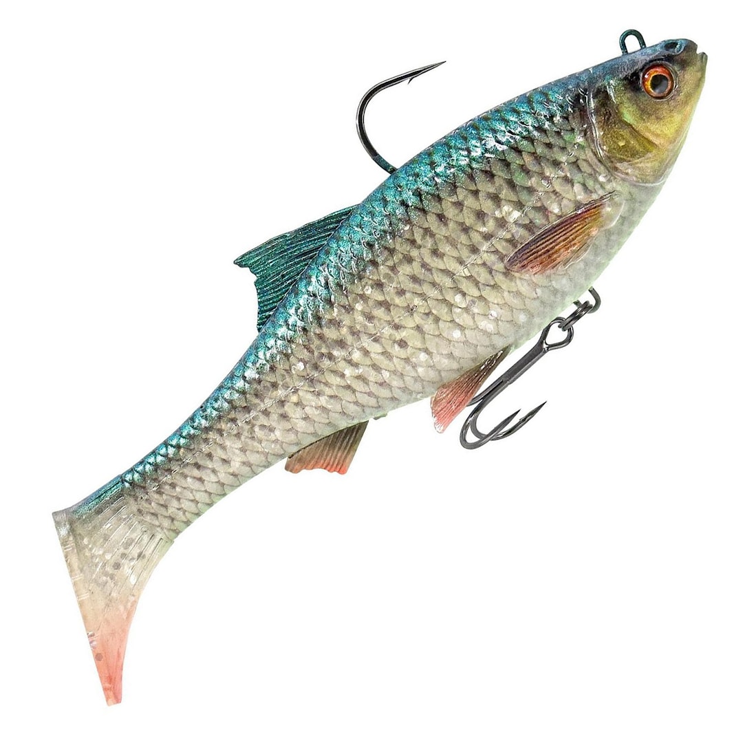 Savage Gear 3D Roach Ready to Fish 15 cm Green Silver - Savage Gear