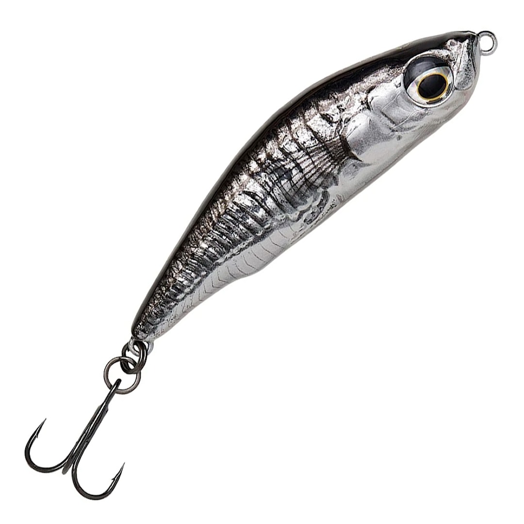 Savage Gear 3D Sticklebait Pencil 17 g Black Silver - Savage Gear