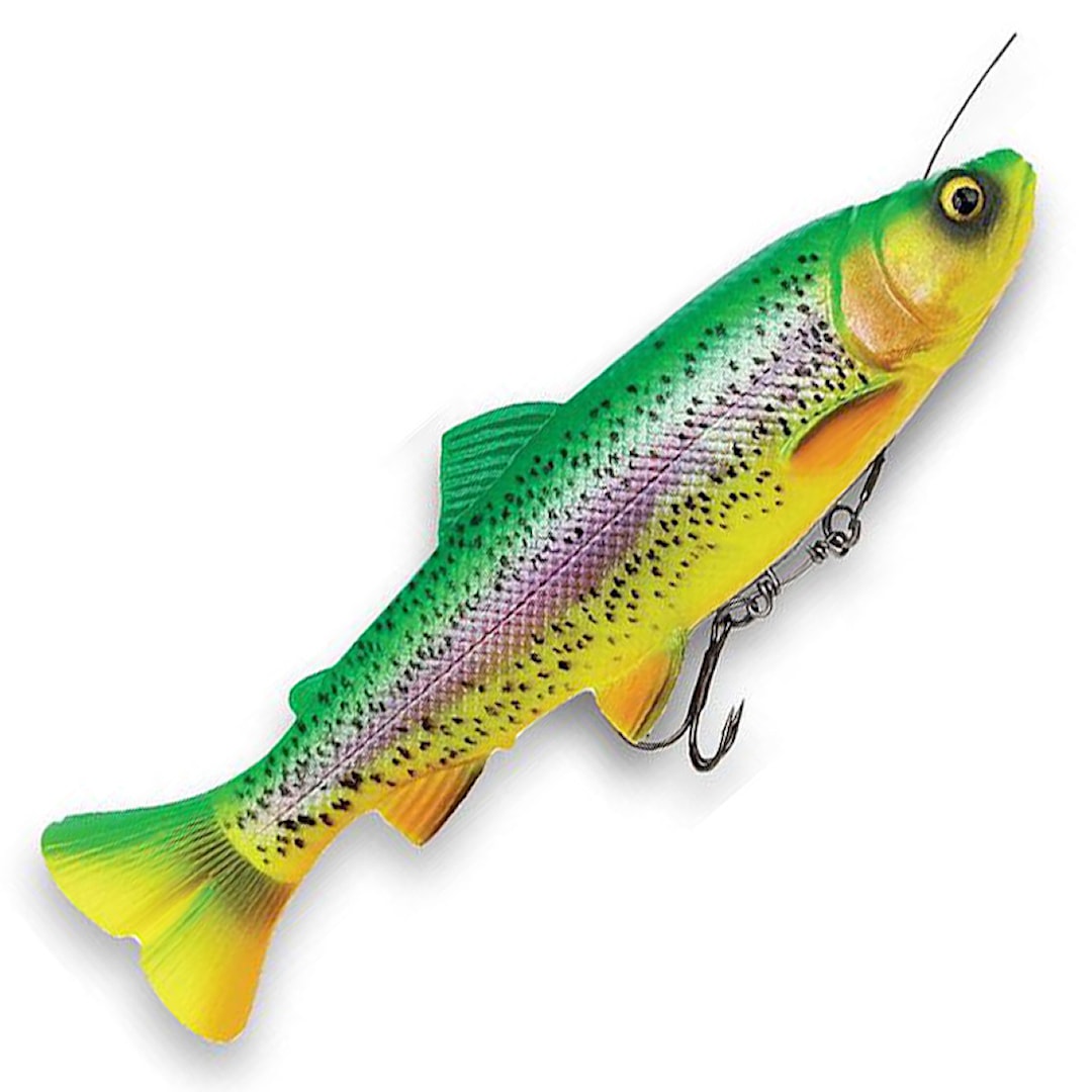 Savage Gear 4D Line Thru Pulse Tail Trout 20 cm Firetrout - Savage Gear