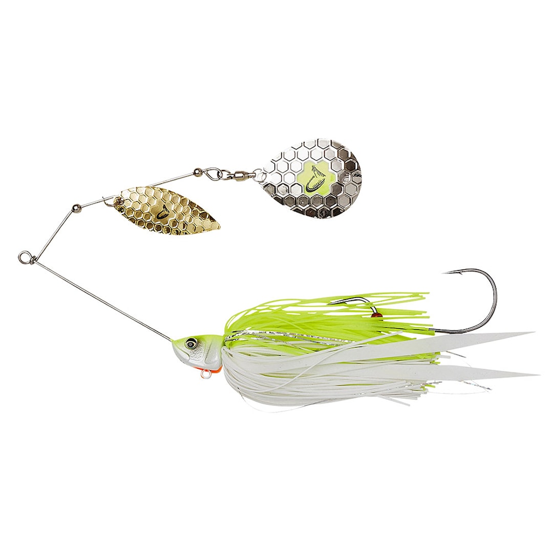 Savage Gear Da Bush Spinnerbait 55 g Yellow White Silver - Savage Gear