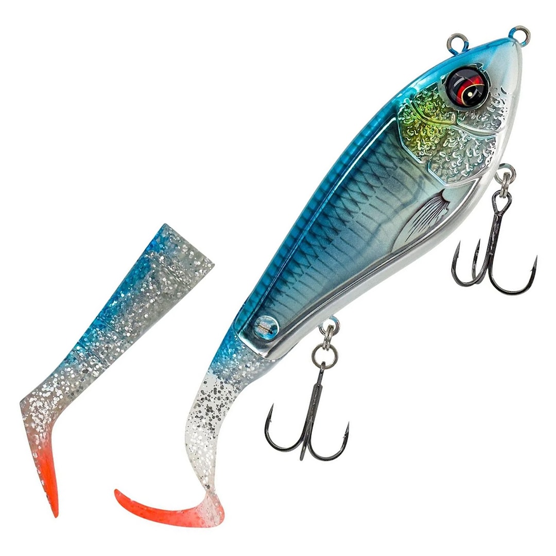 Savage Gear Deviator Tail 16,5 cm jerkbait Blue Chrome - Savage Gear