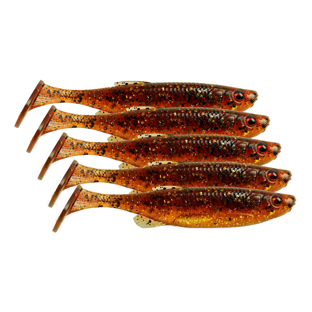 Savage Gear Fat Minnow T-Tail 13 cm jigg 5 st/pkt Motor Oil UV - Savage Gear