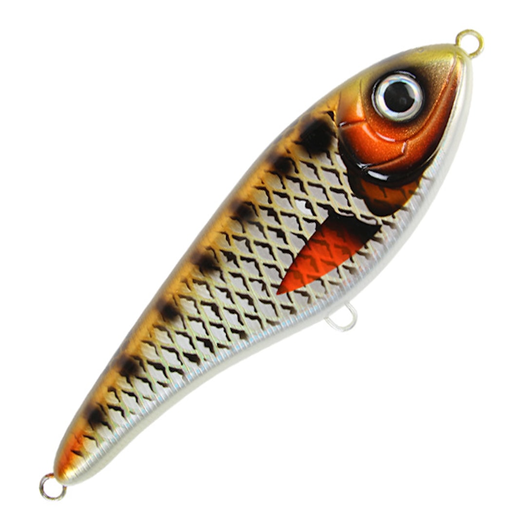 Strike Pro Buster Jerk Shallow Runner 15 cm jerkbait Golden Ridgeback - Strike Pro