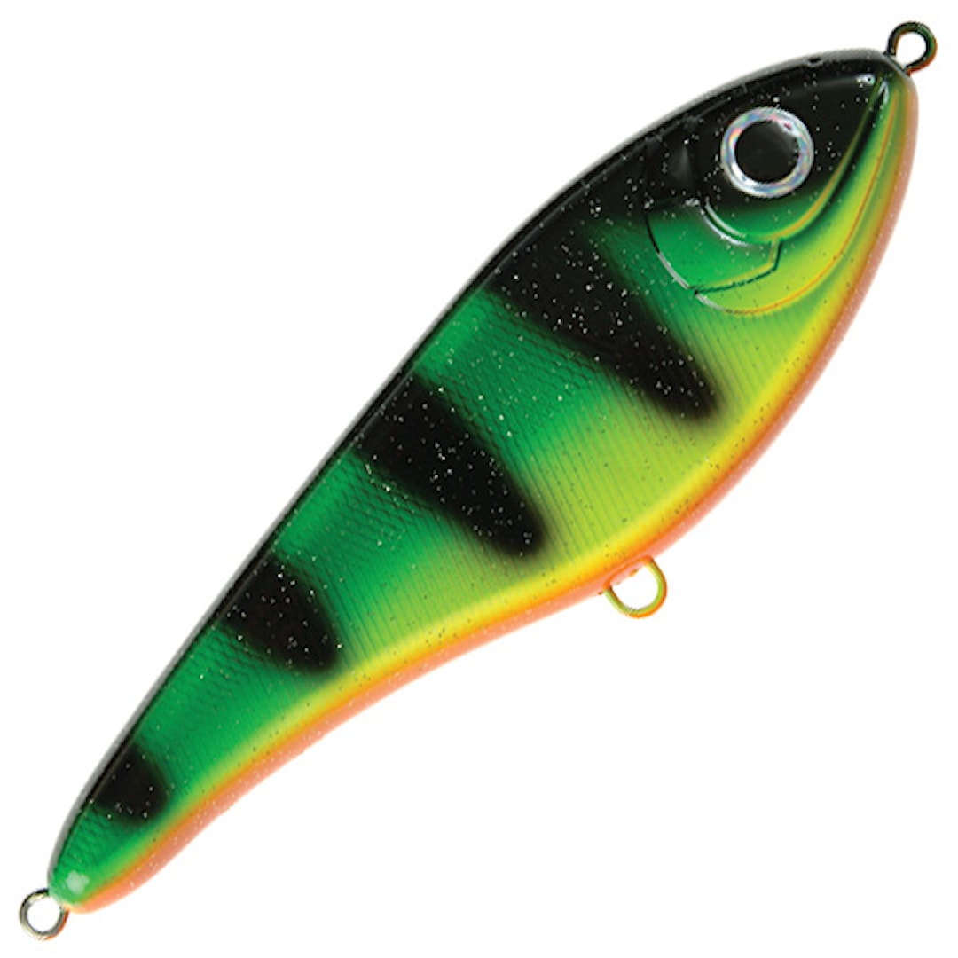 Strike Pro Buster Jerk sjunkande 15 cm jerkbait Fire Tiger - Strike Pro