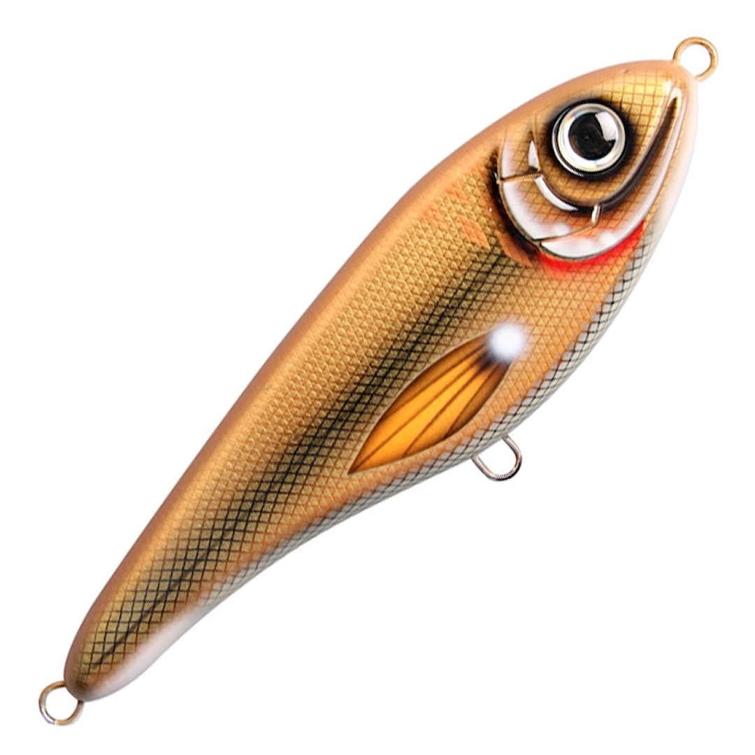 Strike Pro Buster Jerk sjunkande 15 cm jerkbait Bemidji Blonde - Strike Pro