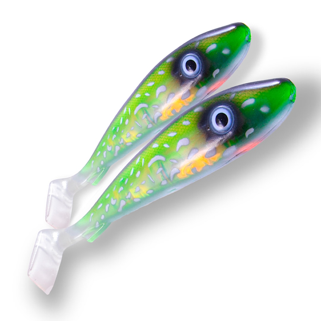 Svartzonker Flash Series McRubber 21 cm 2 st/pkt Baby Pike - Svartzonker