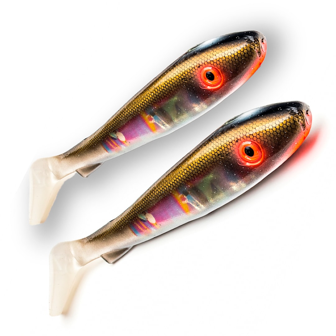 Svartzonker Flash Series McRubber Jr 17 cm 2 st/pkt Golden Bream - Svartzonker
