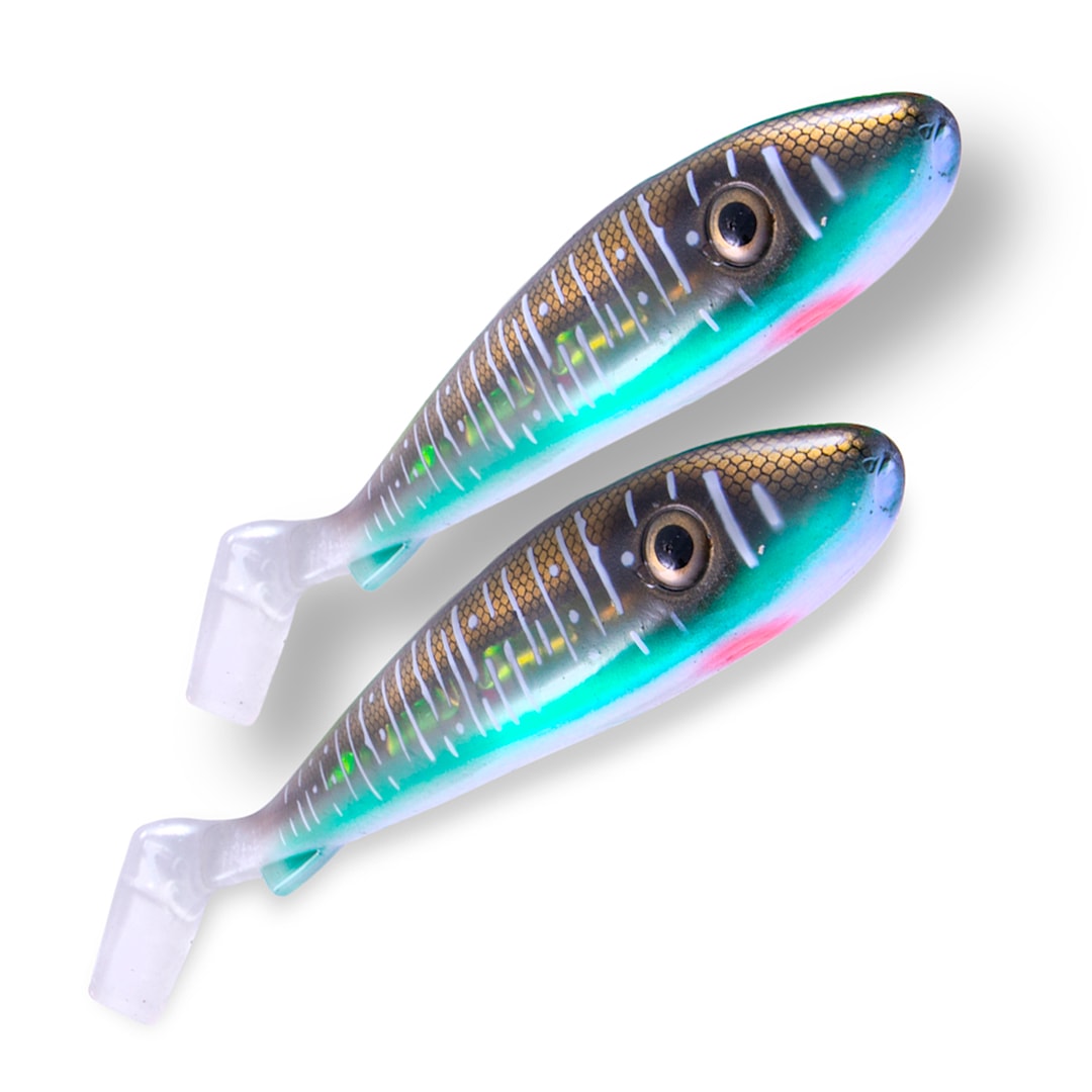 Svartzonker UV Series McRubber 21 cm 2 st/pkt Electric Pike Flash - Svartzonker