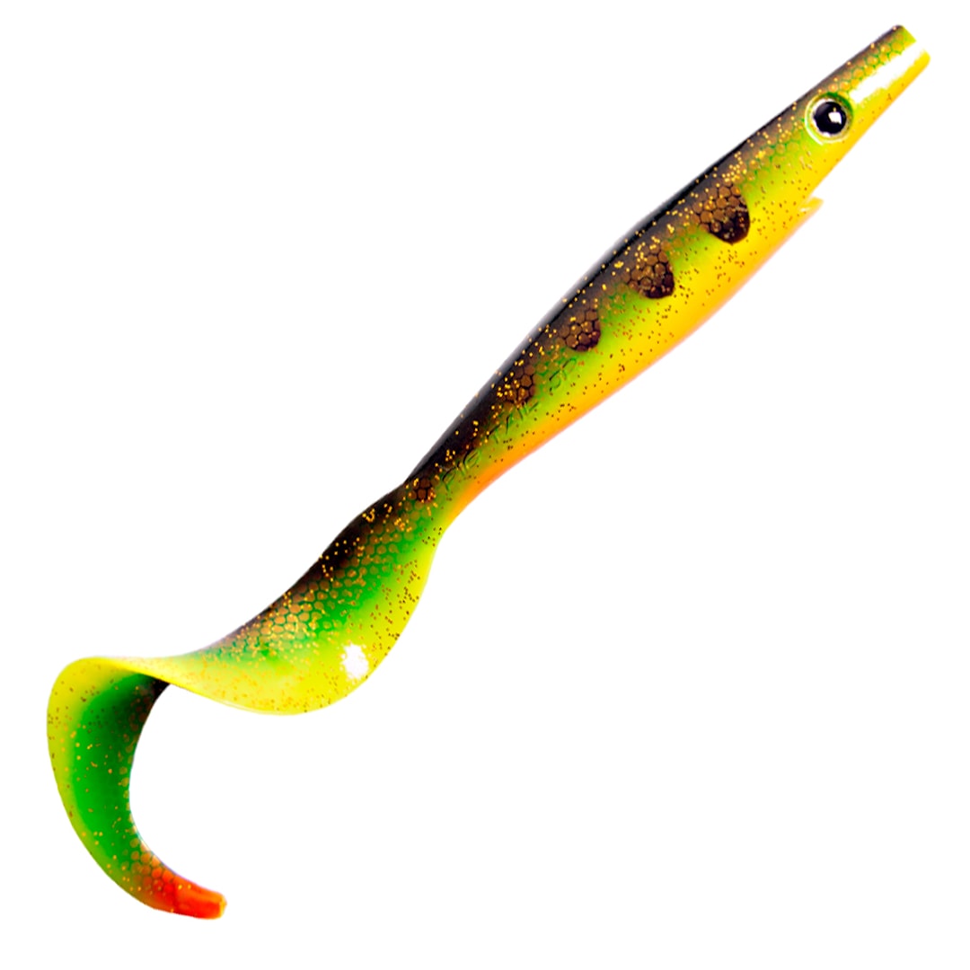 The Pig Tail Jr 23 cm 2 st/pkt Orange Belly Perch - The Pig