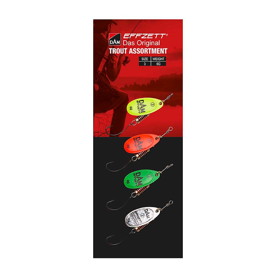 DAM Trout 6 g spinnarset 4 st/pkt - DAM