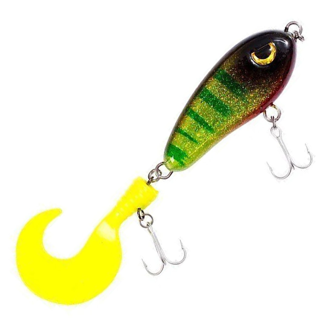 Fladen Scary Tail jerkbait 30 g Green Explosion - Fladen